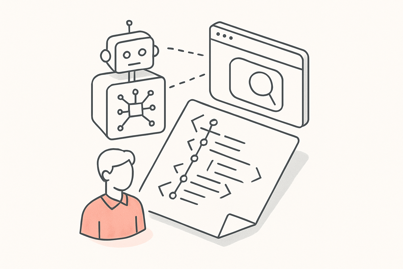 AI와 검색엔진이 브랜드 콘텐츠를 쉽게 읽고 파싱할 수 있도록 구조화된 JSON-LD 스키마 마크업 코드.