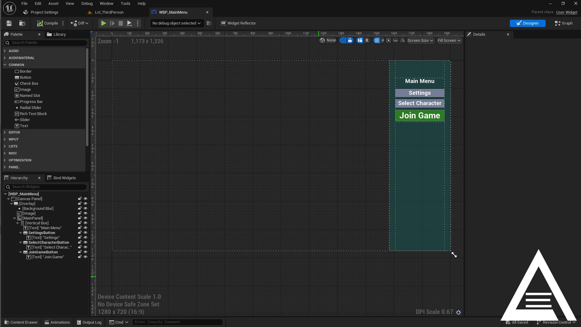 main-menu-widget