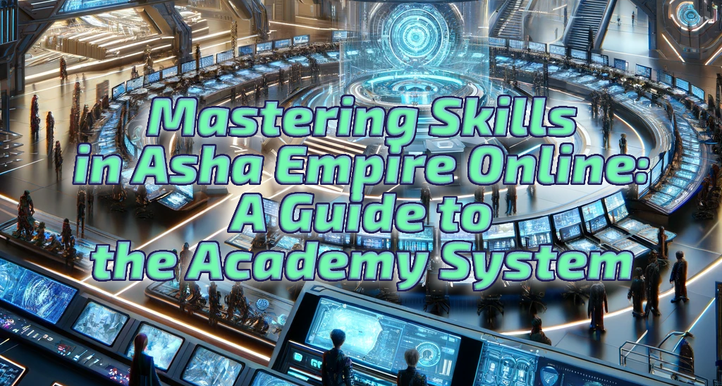 Mastering Skills in Asha Empire Online: A Guide to the Academy System