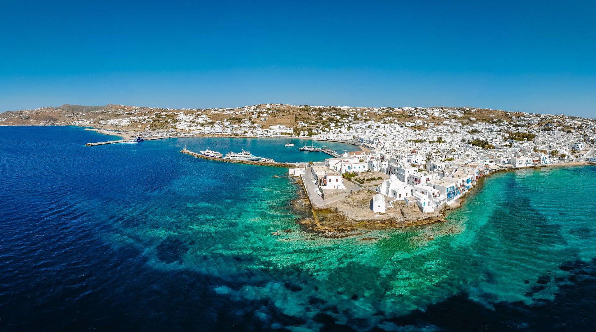 Chora from the air