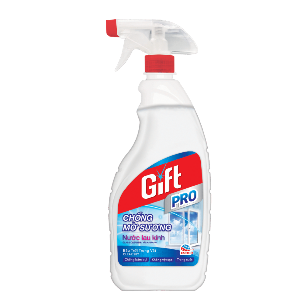 Nước Lau Kính Chống Mờ Sương Gift Pro