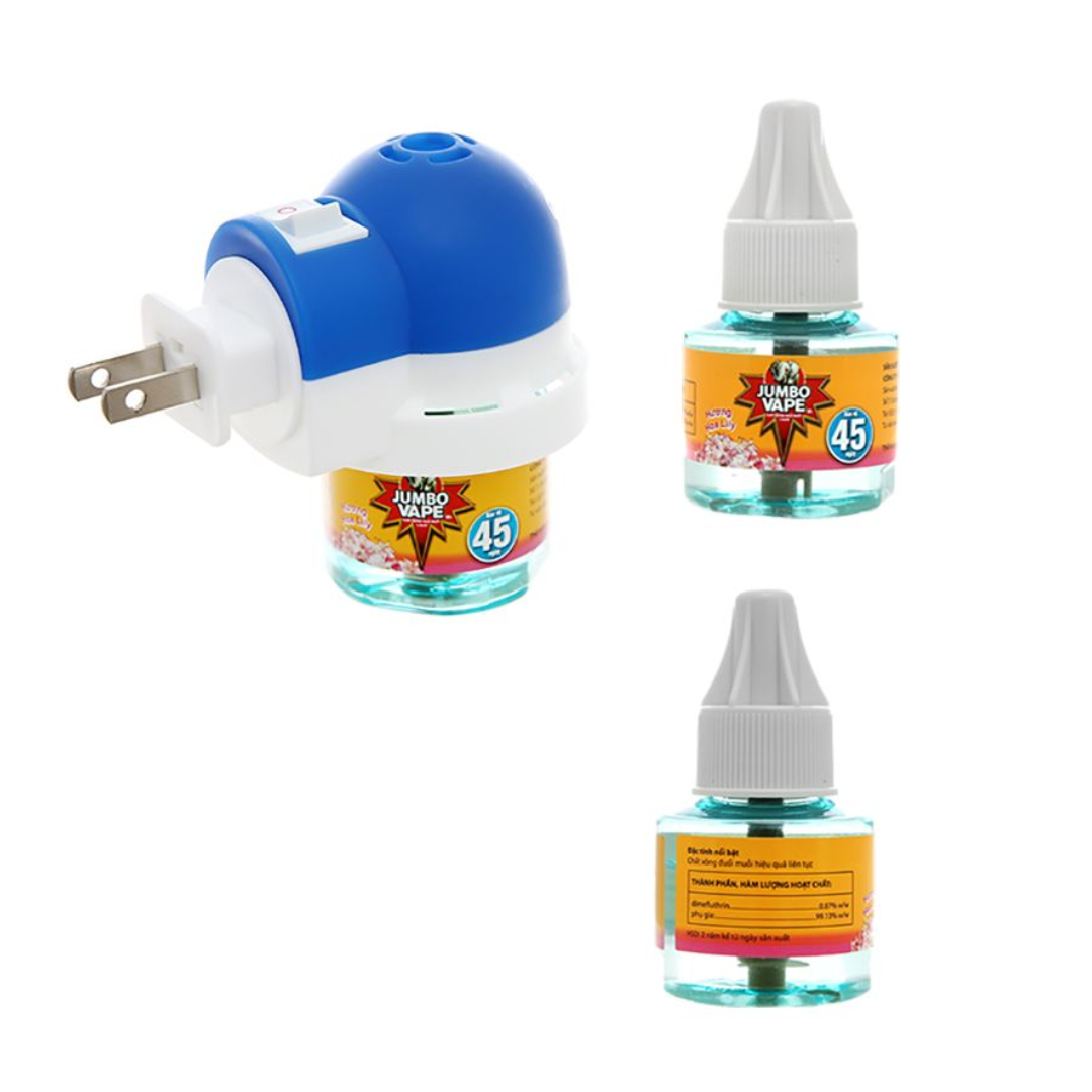 Chất Xông Đuổi Muỗi Jumbo Vape Hương Hoa Anh Đào hình 2