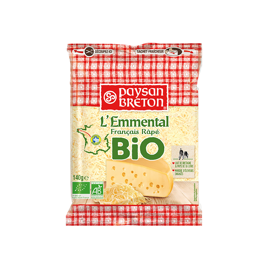Phô Mai Sợi Emmental Hữu Cơ Paysan Breton