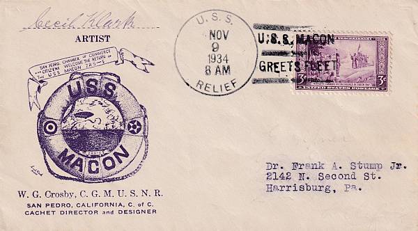 Zeppelinpost | Vereinigte Staaten von Amerika USA