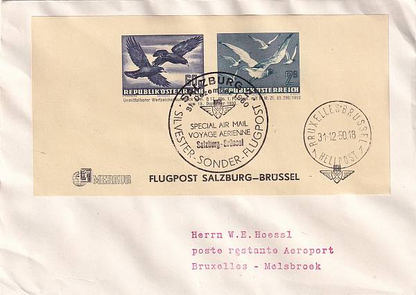 Flugpost Österreich ab 1945 | Sonderflüge ab 1945