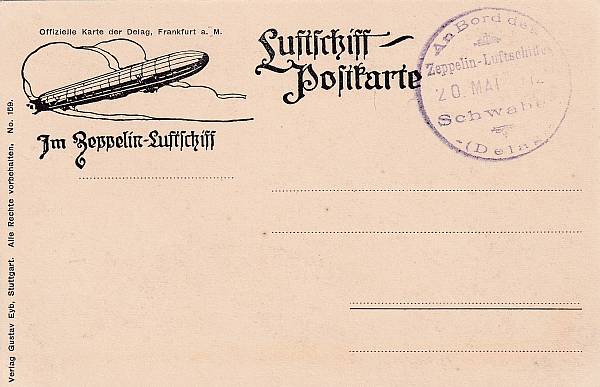Zeppelinpost | LZ  10 (Schwaben)