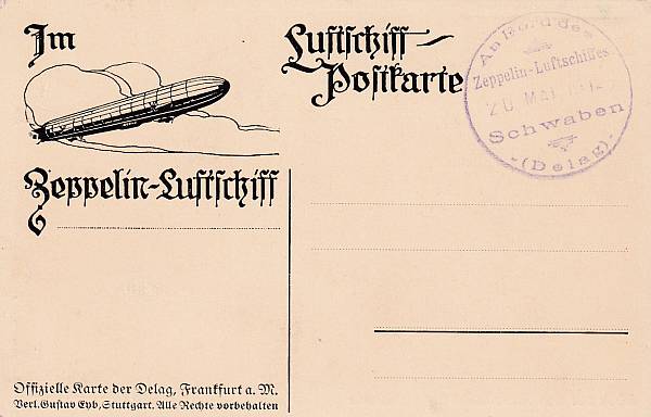 Zeppelinpost | LZ  10 (Schwaben)