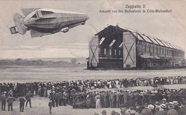 Zeppelinpost: Ansichtskarten | LZ   6 (Z III)