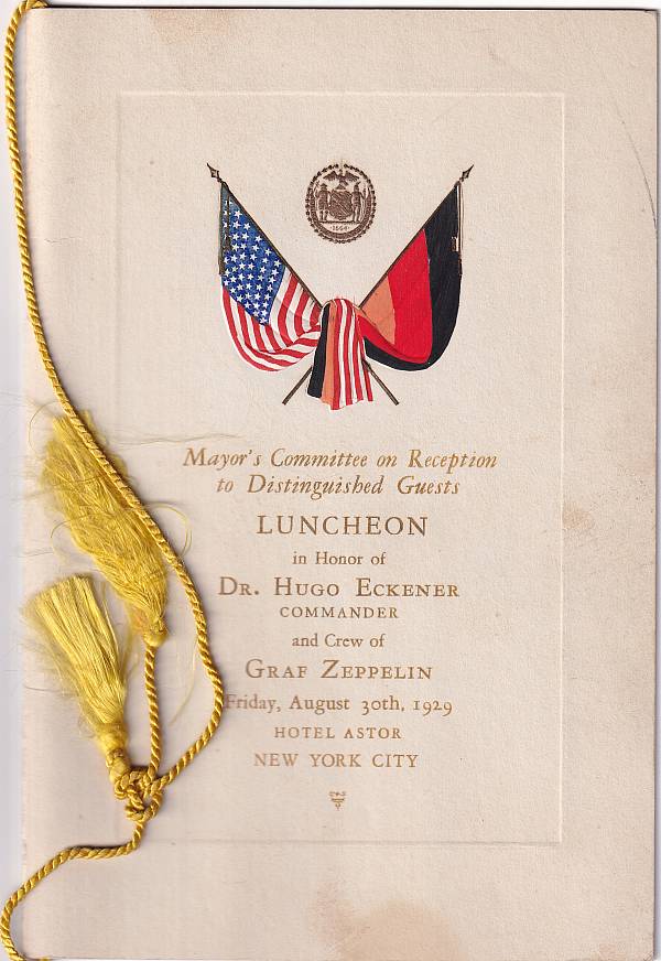 Zeppelinpost | LZ 127 (Graf Zeppelin) 1929