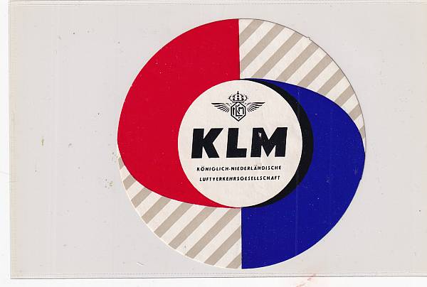 Flugpost einzelner Airlines | KLM Royal Dutch