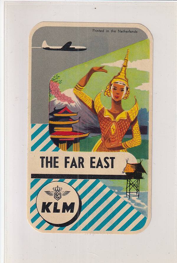 Flugpost einzelner Airlines | KLM Royal Dutch