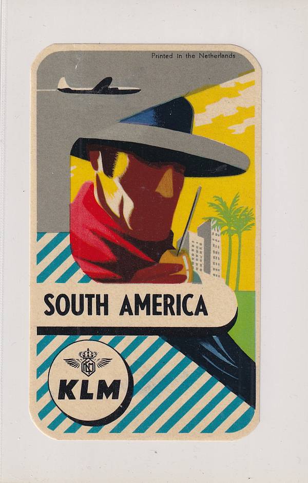 Flugpost einzelner Airlines | KLM Royal Dutch