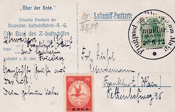 Zeppelinpost | LZ  10 (Schwaben)