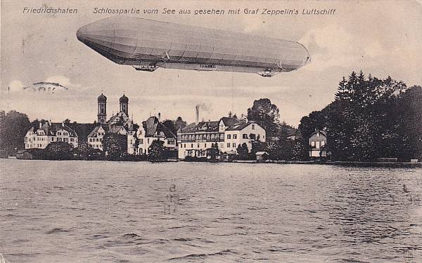 Zeppelinpost: Ansichtskarten | Städte/Gemeinde/Orte