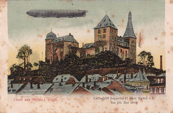 Zeppelinpost: Ansichtskarten | LZ   4 (Z II)