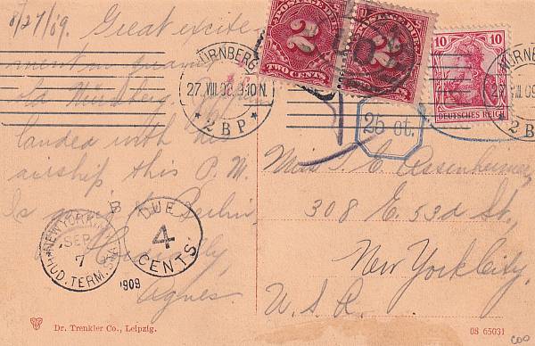 Zeppelinpost: Ansichtskarten | Städte/Gemeinde/Orte