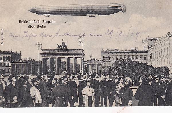 Zeppelinpost: Ansichtskarten | LZ   4 (Z II)