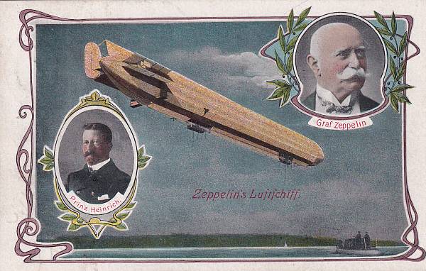 Zeppelinpost: Ansichtskarten | LZ   4 (Z II)