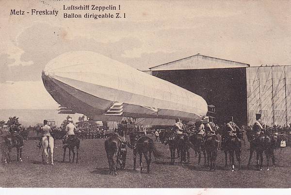 Zeppelinpost: Ansichtskarten | LZ   3 (Z I)