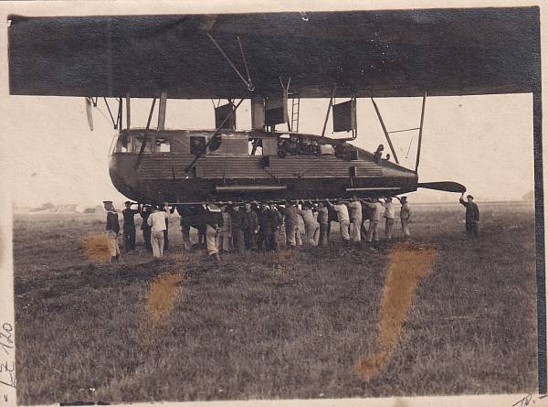 Zeppelinpost: Ansichtskarten | LZ 120 (Bodensee)