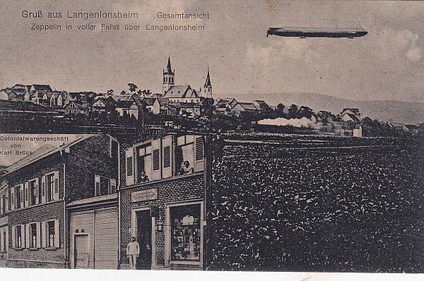 Zeppelinpost: Ansichtskarten | Städte/Gemeinde/Orte