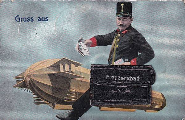 Zeppelinpost: Ansichtskarten | Städte/Gemeinde/Orte