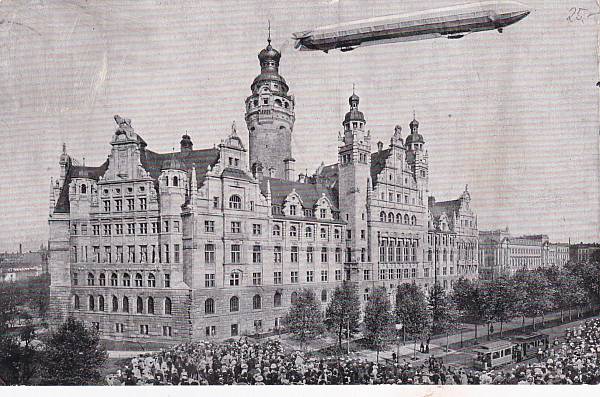 Zeppelinpost: Ansichtskarten | Städte/Gemeinde/Orte