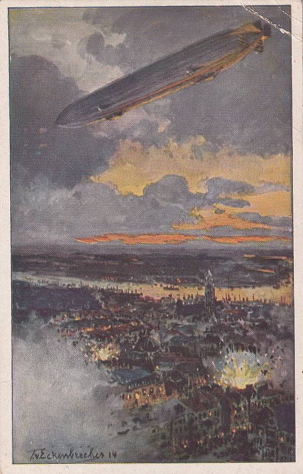 Zeppelinpost: Ansichtskarten | Städte/Gemeinde/Orte