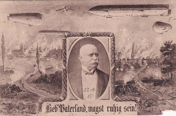 Zeppelinpost: Ansichtskarten | Persönlichkeiten