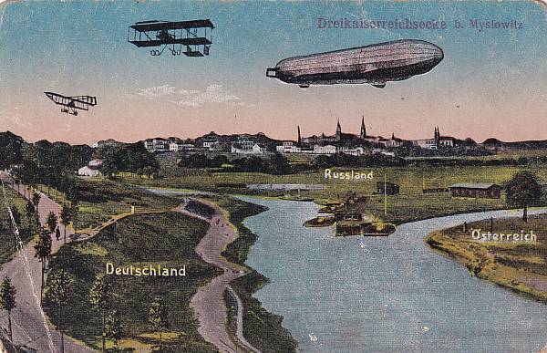 Zeppelinpost: Ansichtskarten | Städte/Gemeinde/Orte