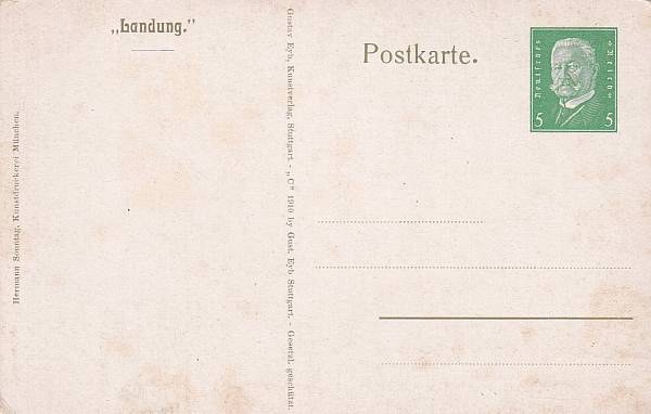 Zeppelinpost | Luftpost-Ganzsachen