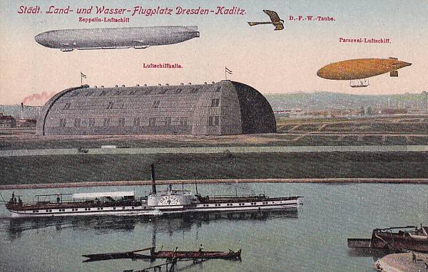 Zeppelinpost: Ansichtskarten | Städte/Gemeinde/Orte