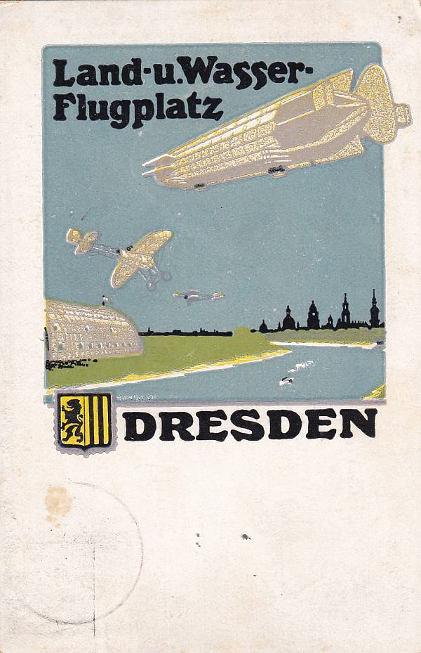 Zeppelinpost: Ansichtskarten | Städte/Gemeinde/Orte