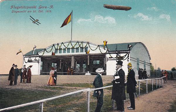 Zeppelinpost: Ansichtskarten | Städte/Gemeinde/Orte