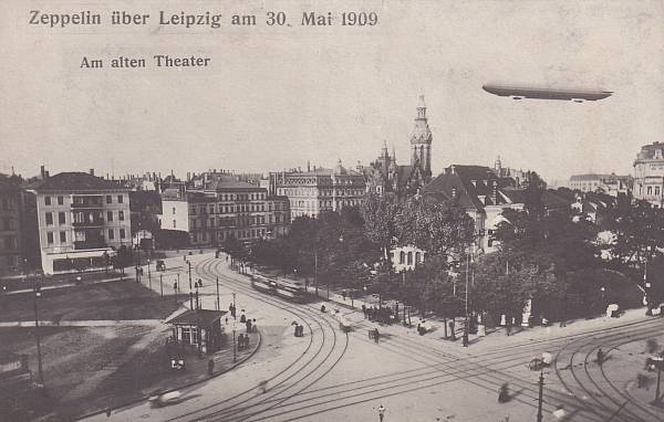 Zeppelinpost: Ansichtskarten | Städte/Gemeinde/Orte