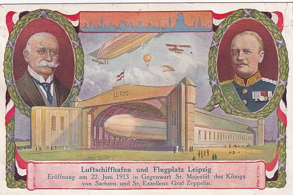 Zeppelinpost: Ansichtskarten | Städte/Gemeinde/Orte