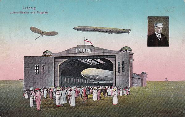 Zeppelinpost: Ansichtskarten | Städte/Gemeinde/Orte