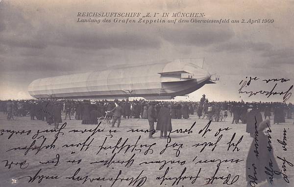 Zeppelinpost: Ansichtskarten | Städte/Gemeinde/Orte