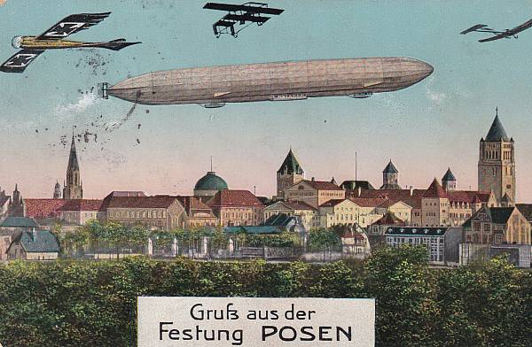 Zeppelinpost: Ansichtskarten | Städte/Gemeinde/Orte