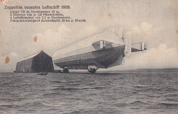 Zeppelinpost: Ansichtskarten | LZ   4 (Z II)