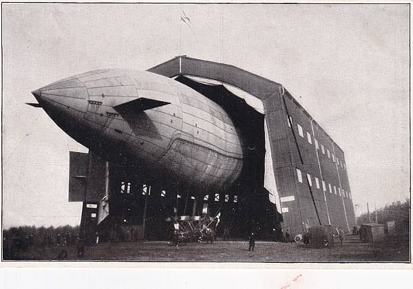 Zeppelinpost: Ansichtskarten | Parseval Luftschiffe