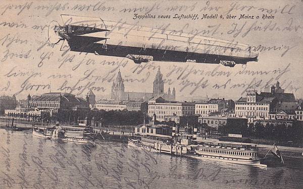Zeppelinpost: Ansichtskarten | LZ   4 (Z II)