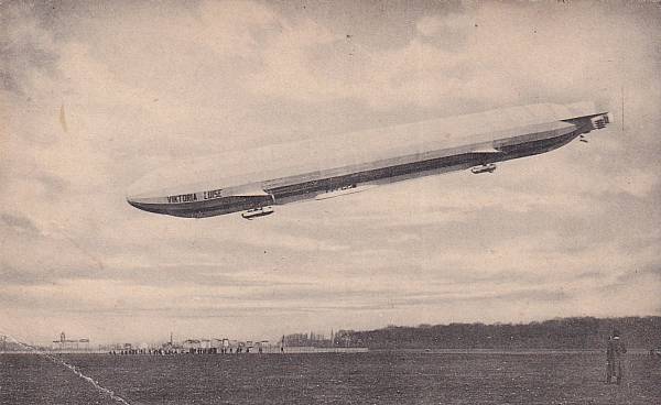 Zeppelinpost: Ansichtskarten | LZ  11 (Vikoria Luise)