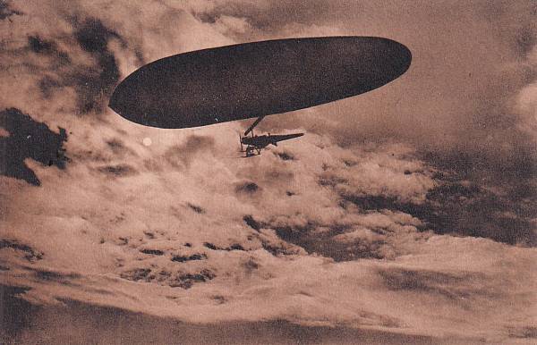 Zeppelinpost: Ansichtskarten | Italien