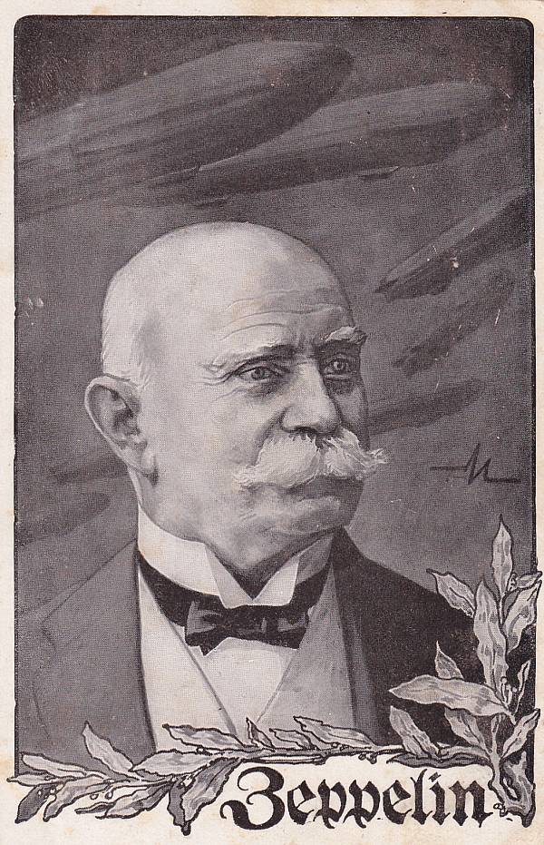 Zeppelinpost: Ansichtskarten | Deutsches Reich