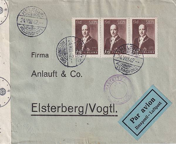 Flugpost Europa vor 1945 | Finnland