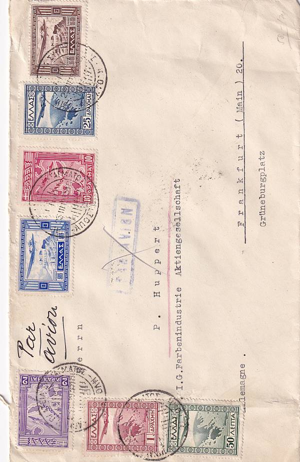 Flugpost Europa vor 1945 | Griechenland