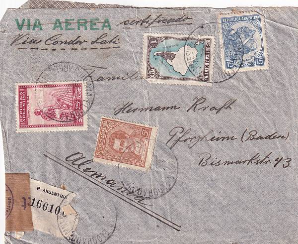 Flugpost einzelner Airlines | LATI