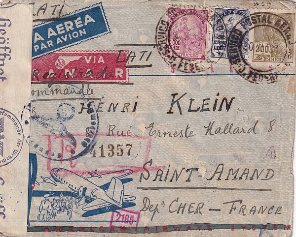 Flugpost einzelner Airlines | LATI