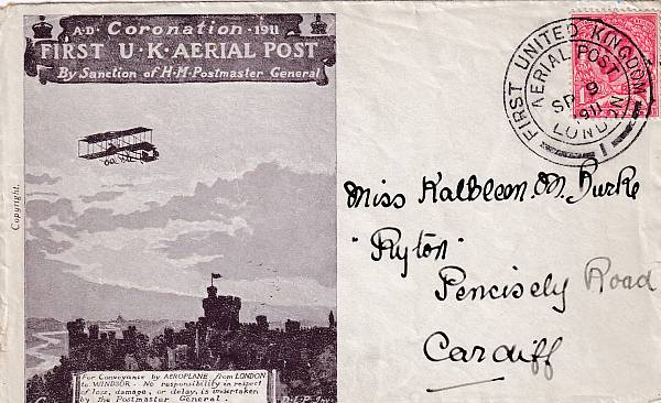 Flugpost Europa vor 1945 | Großbritannien